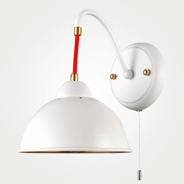Witte wandlamp EUROSVET 60002/1