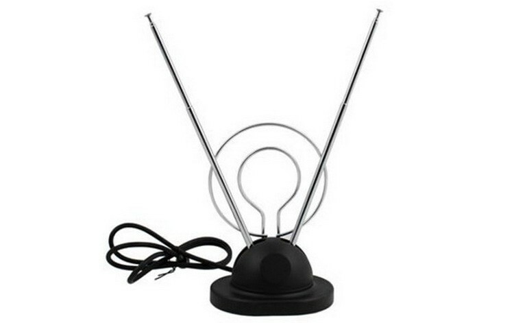A high-quality indoor antenna is able to perfectly receive a signal even in dense urban areas.