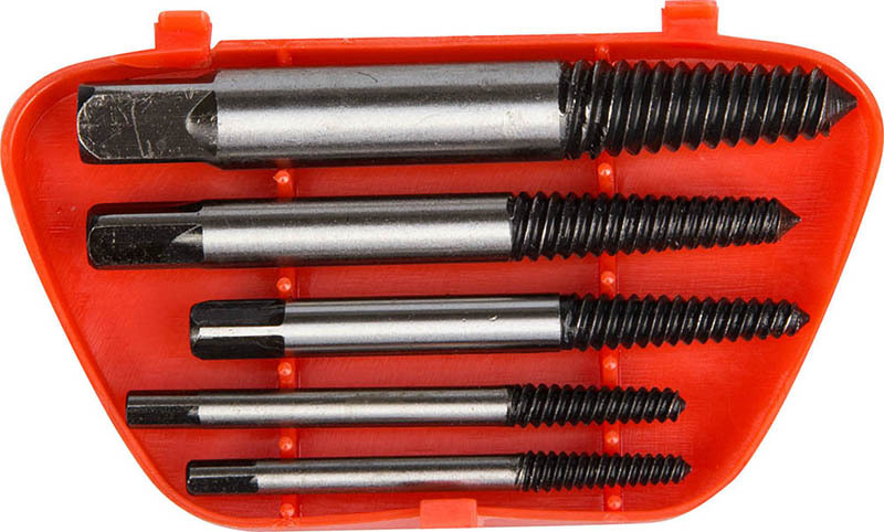 To unscrew a bolt or stud, you can use a special tool - an extractor