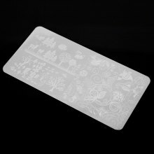DIY Nail Manucure Print Template Stamping Image Transfer Tools