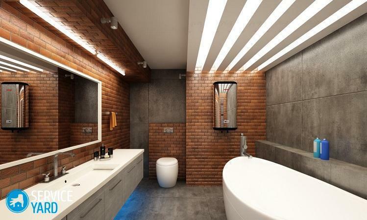 Hvordan installere et bad på mursteinene?