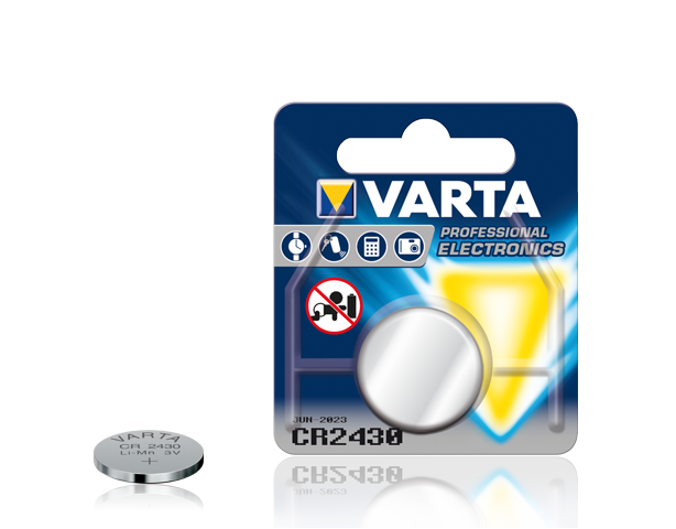 Baterijas VARTA CR2430, 3V