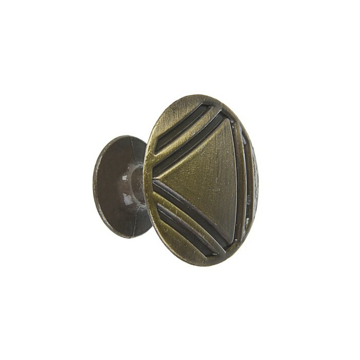 Gumb s gumbom, RK014AB, brončana boja