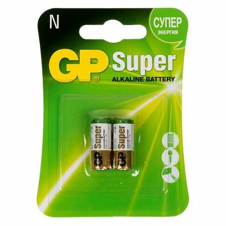 N Batteri GP Super Alkaline 910A LR1, 2 st.
