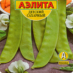 Seeds Peas for children sugar, 25 g, AELITA