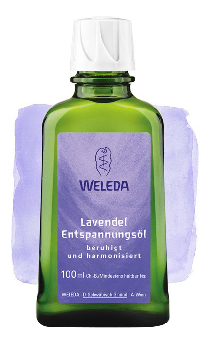WELEDA entspannendes Körperöl mit Lavendel 100 ml