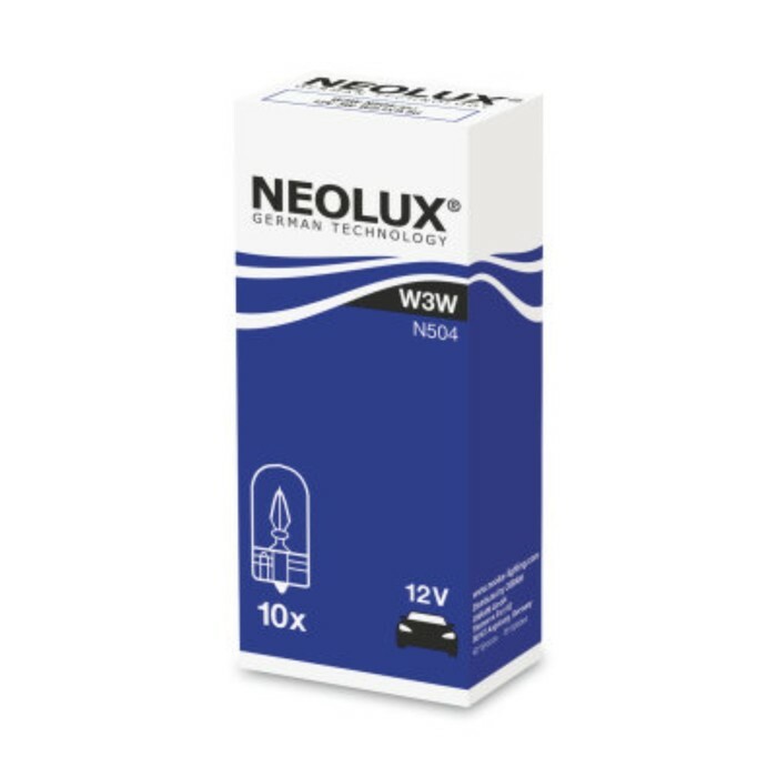 Autolamp NEOLUX, W3W, 12 V, 3 W, (W2,1x9,5d), N504