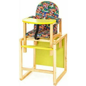 Cadeira para alimentação VILT Jungle green (STD0309)