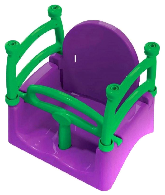 Swing for children Doloni purple / light green