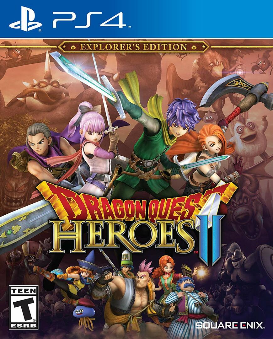 Žaidimas „PlayStation 4 Dragon Quest Heroes 2 Explorer“ leidimui