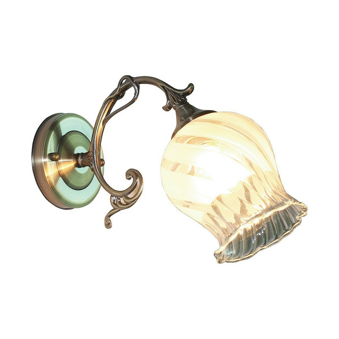 Wandkandelaar ID lamp Dorotea 289 / 1A-Oldbronze