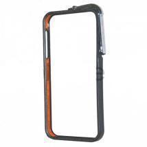 Púzdro Vanitist Graft na nárazník pre Apple iPhone SE / 5S / 5 čierne jemné kovové matné