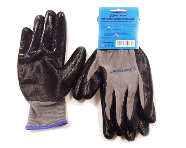 Gloves Unitraum р.8 Gray UN-N002-8