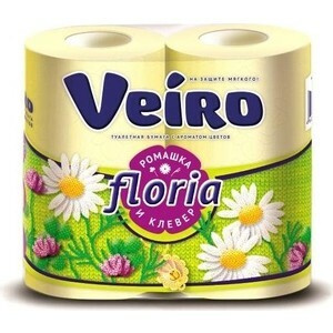 Papier toaletowy Veiro Aromat rumianku 2 warstwy 4 rolki