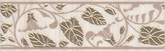 Campanella border (beige), 20x6.3 cm