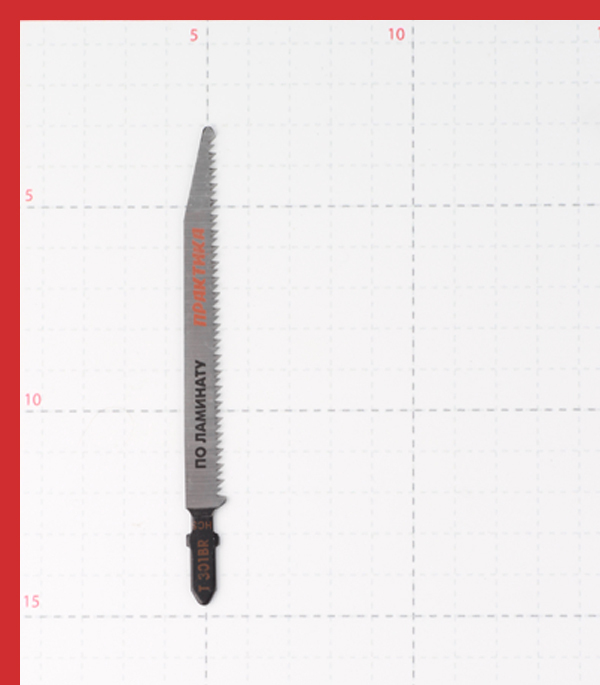 Jigsaw blades Practice T301BR (649-202) on laminate L91 mm clean cut (2 pcs.)