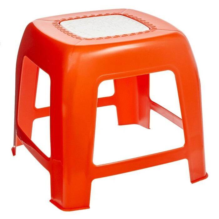 Børnestol, farve orange
