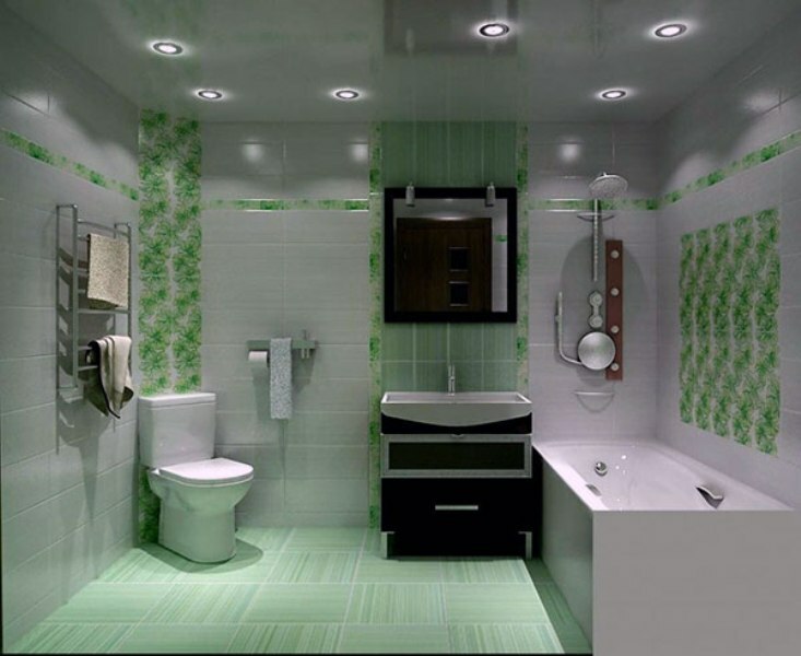 combined bathroom