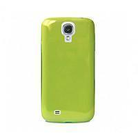 Cover-overlay Puro for Samsung Galaxy S4 i9500 (silicone) (transparent green)