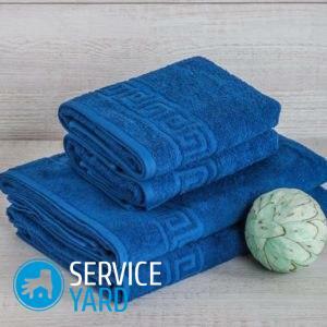 Jak umýt froté ručníky vyprané?