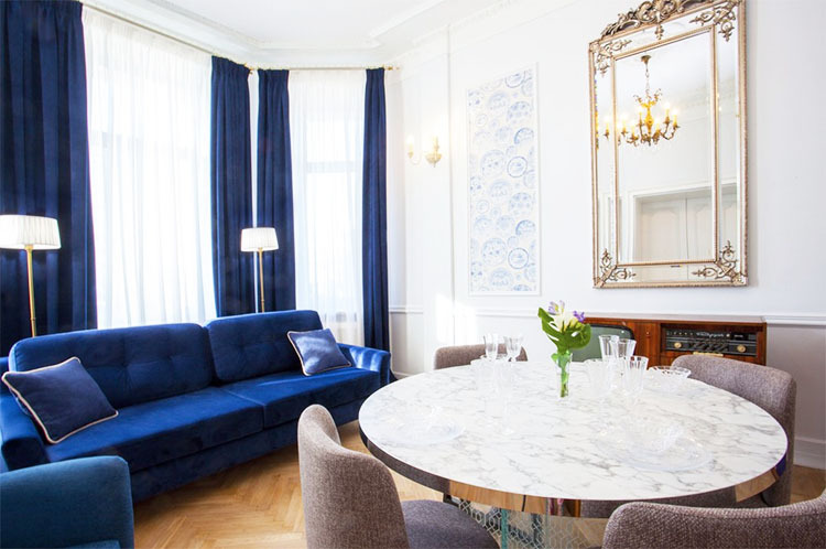 A atriz Nina Kornienko e seu apartamento: localização, design e interior atualizado