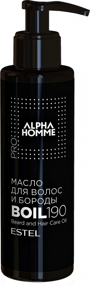 Pánský olej na vlasy a vousy / ALPHA HOMME PRO 190 ml