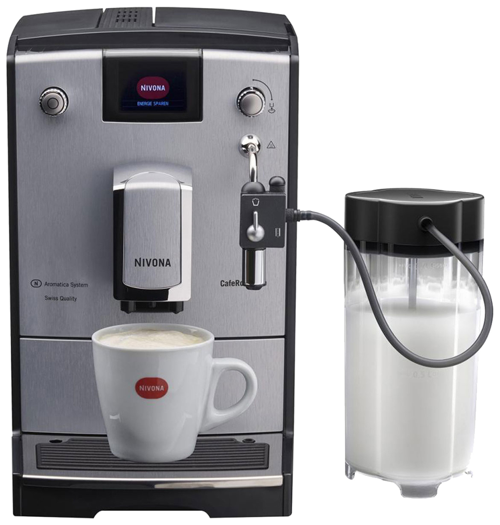 מכונת קפה אוטומטית Nivona NICR 670 כסף / שחור