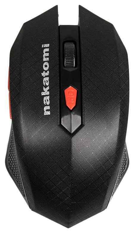 Mysz bezprzewodowa Nakatomi MRON-08U Czarna