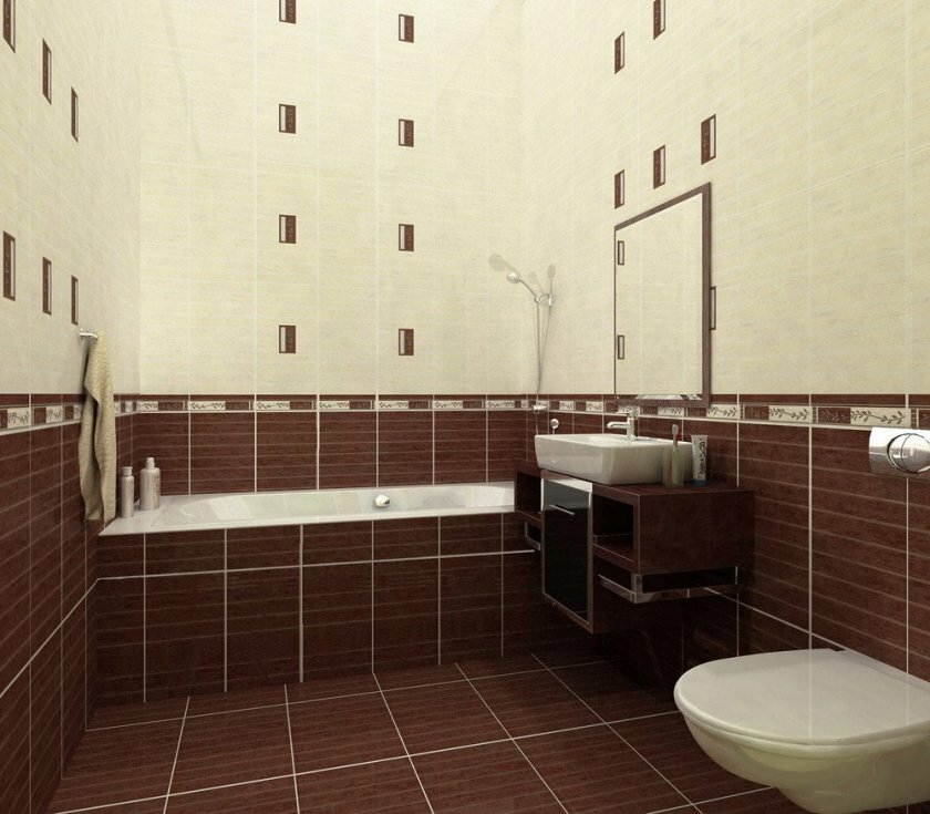 תמונת עיצוב אריחי אמבטיה