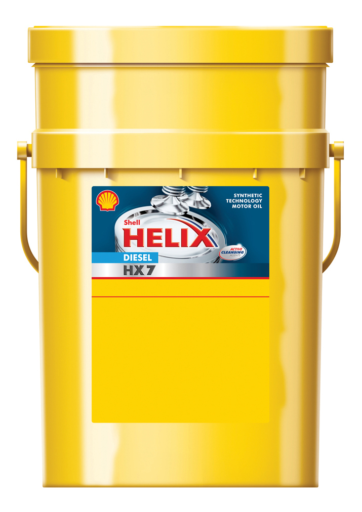 מעטפת שמן הליקס HX7 דיזל 10W-40 20L