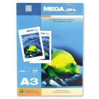 Mega Jet Inkjet-Papier, matt, A3, 120 g/m², 50 Blatt