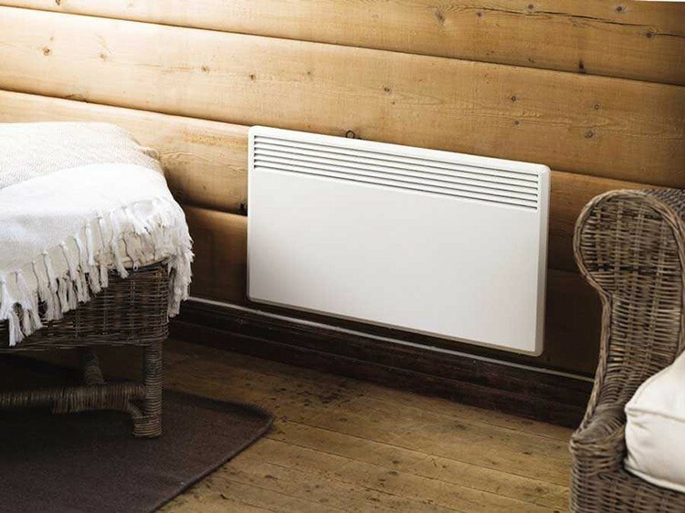 Sieniniai elektriniai šildymo konvektoriai su termostatu namams