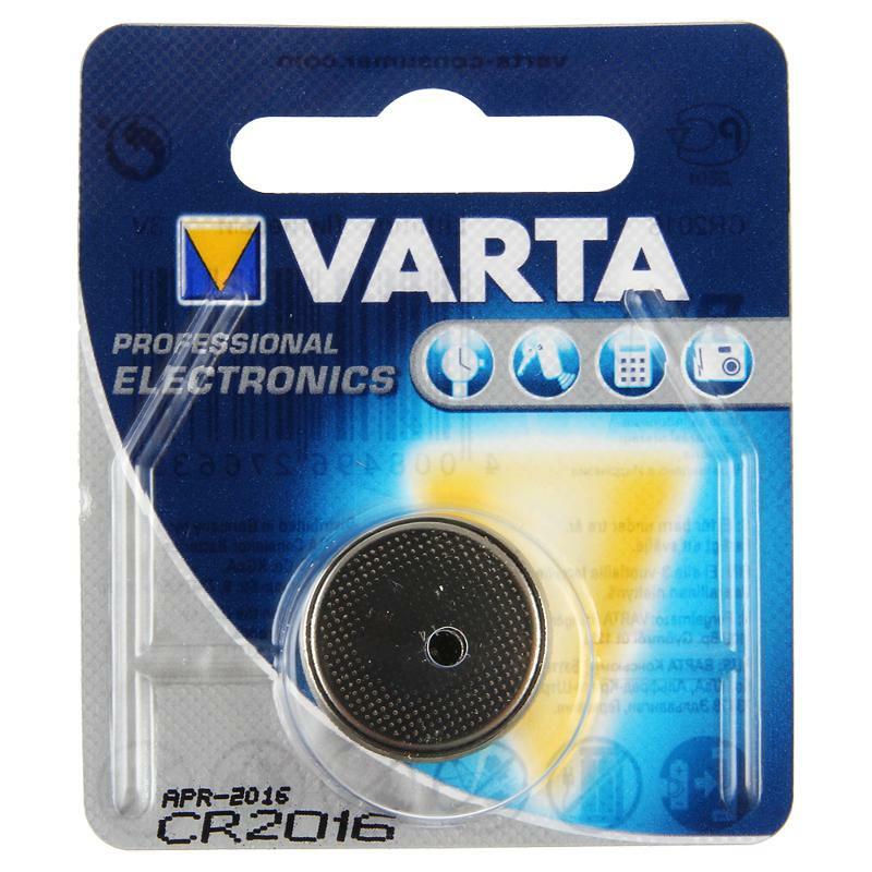 Batterij VARTA ELECTRONICS CR 2016 1 stuk