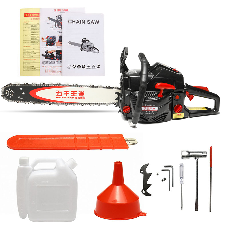 20 Inch Electric Chainsaw with 68cc Chainsaw Engine 2 Cycle