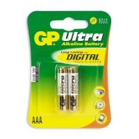 Pilhas dedinho GP Ultra, AAA LR03, 2 peças