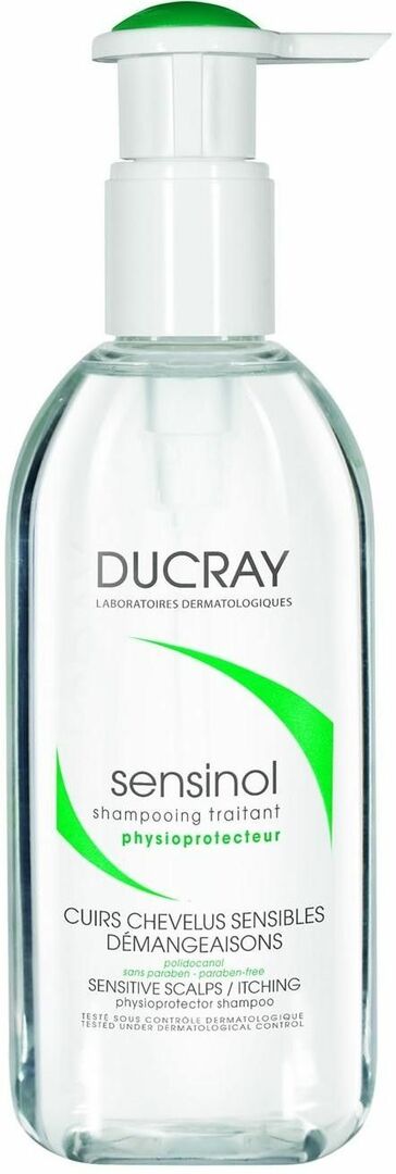 Ducray füsioloogiline kaitsev šampoon Sensinol, 200 ml