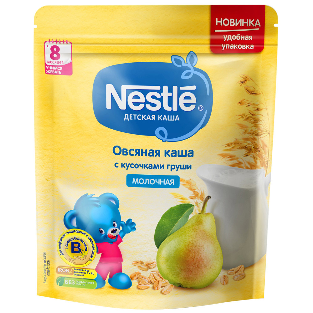 Nestle gröt torrmjölk havre, päron 0,22kg