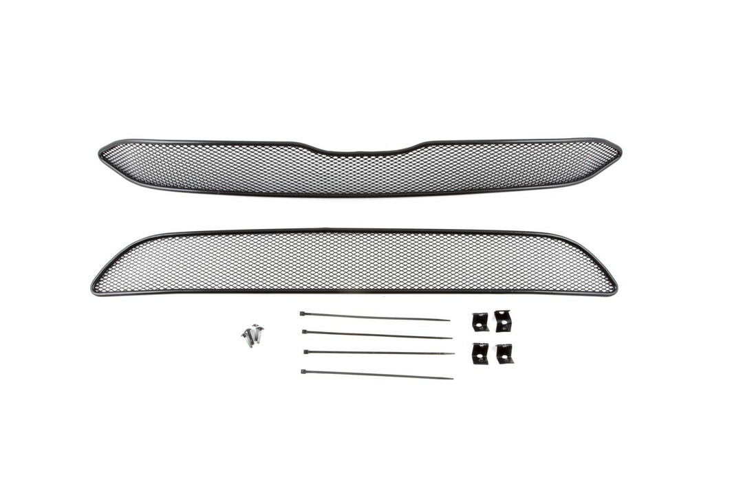 Arbori externo de rede de pára-choques para Honda CR-V 2.4 2015, 2 peças, preto, 10 mm