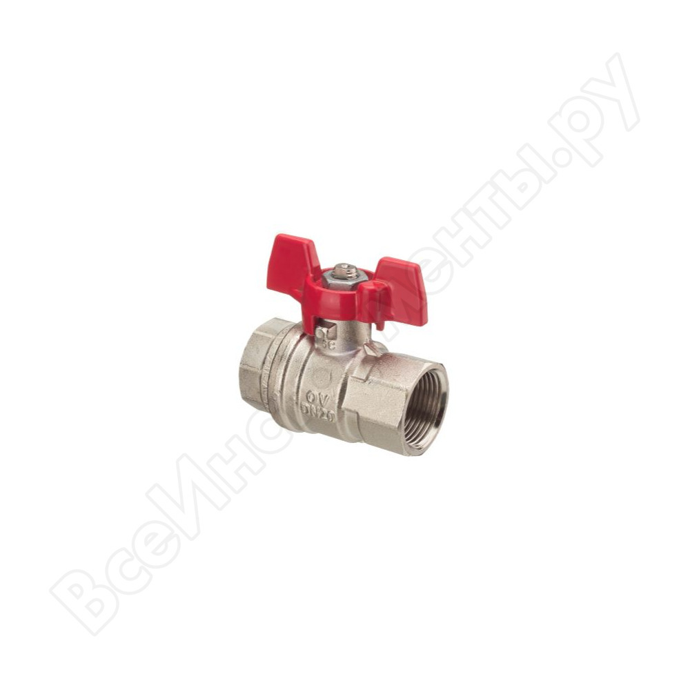 Ball valve oventrop optibal, full bore, dn-20, 3/4 \