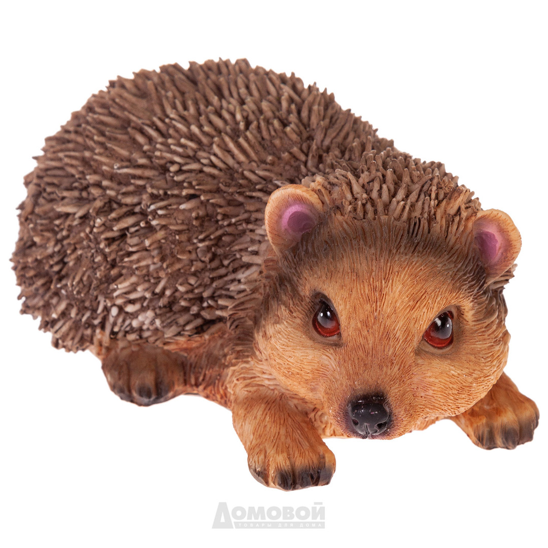 Figura de jardim HOME DECOR Hedgehog, polyresin, 14 * 8 * 7,5 cm