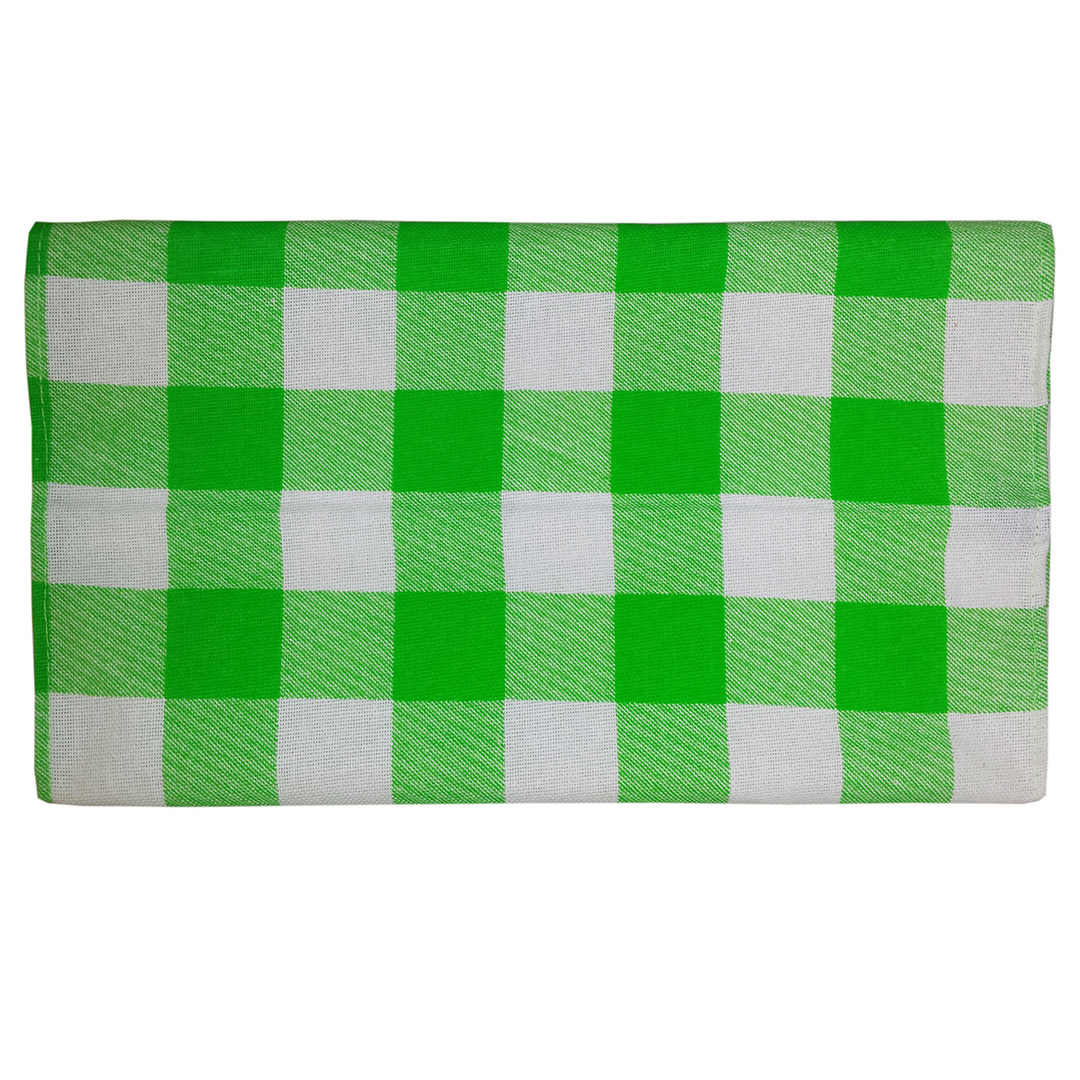 Køkkenhåndklæde BELEZZA Vita, 40x70cm, almindeligt vævet, bur, grøn, 100% bomuld, 6118708
