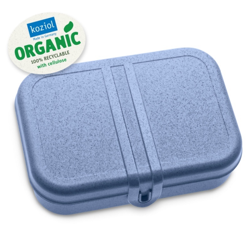 Öğle yemeği kutusu Pascal organik mavi