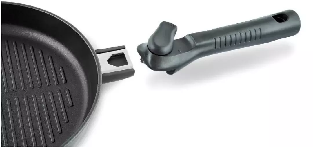Lever type pan handle
