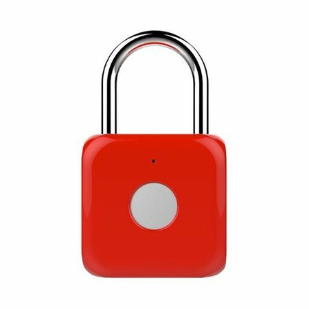 Smart lås DIGMA SmartLock P1, polstret, rød
