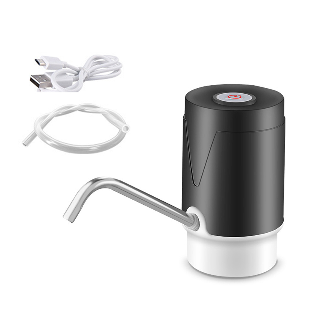 Electric Water Pump Button Fast Pumping Dispenser Automatic Portable Drinking Bottle Pump