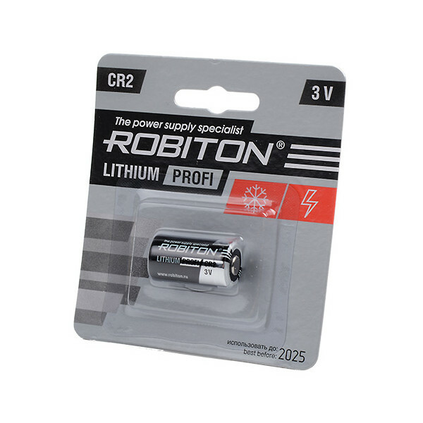 Battery CR2 - Robiton Profi R-CR2-BL1 13262 (1 piece)