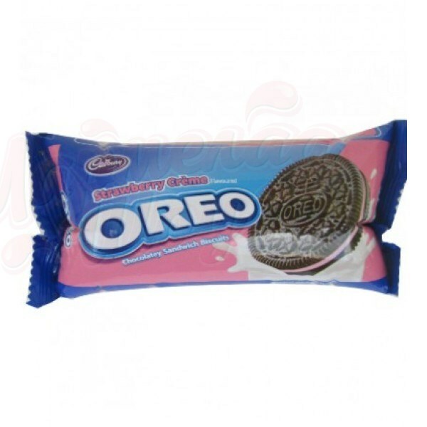 Oreo Strawberry Creme Cookies 29g