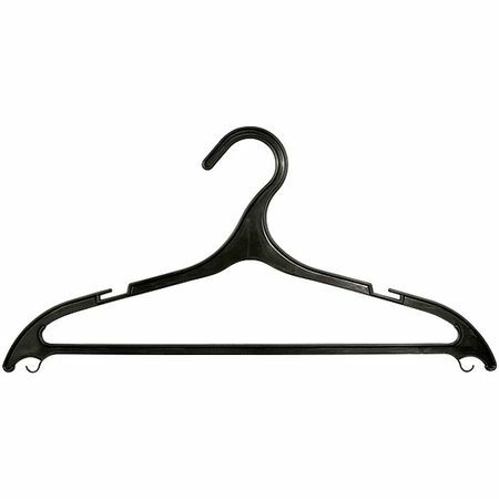 Plastic hanger for light clothes, size 48-50, 430 mm, 5 pieces, set NONAME ELFE