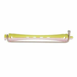 Okrągła elastyczna lokówka na zimno różowy żółty Dewal Professional 95mm * 7mm
