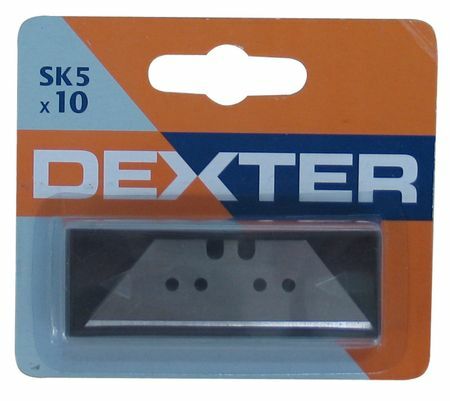 Dexter trapeziummesjes 10-25 mm, 10 st.